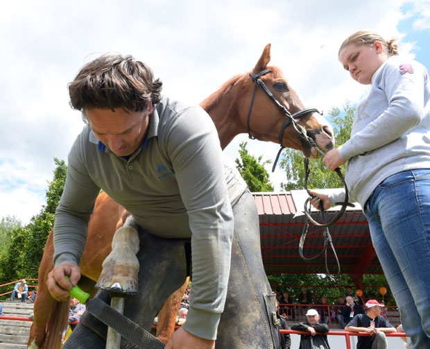 Станко обува коње и чува традицију ковача